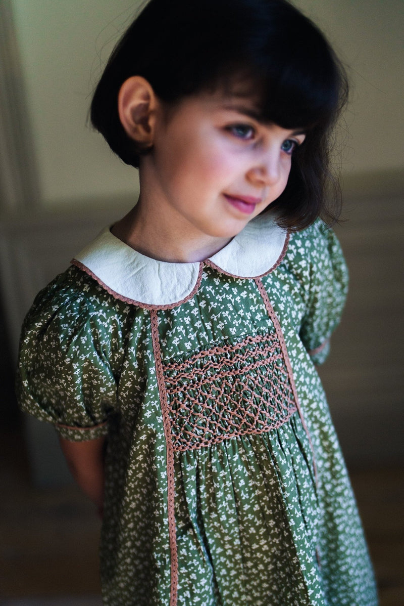Ruby Dress || Hawthorn Floral, Baby / Toddler / Girls Dress, Little Cotton Clothes - All The Little Bows