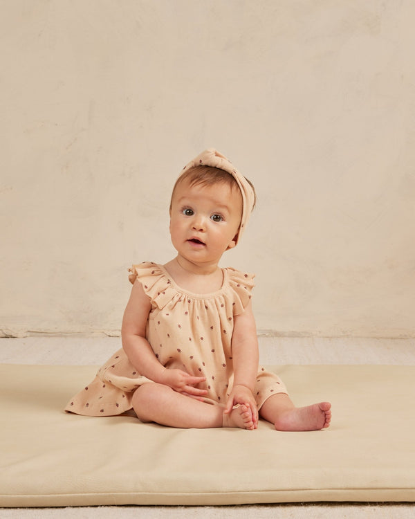 Ruffle Swing Dress || Strawberries, Baby / Toddler Girls Dress, Quincy Mae - All The Little Bows