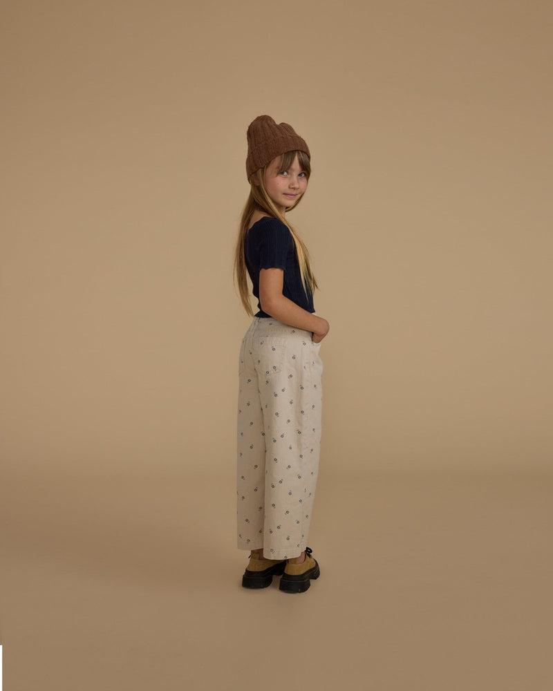 Straight Leg Pant || Blue Daisy, Girls Denim, Rylee + Cru - All The Little Bows