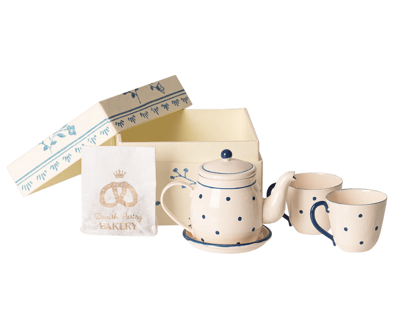 Tea & Biscuits for Two, Miniature, TOY, Maileg USA - All The Little Bows