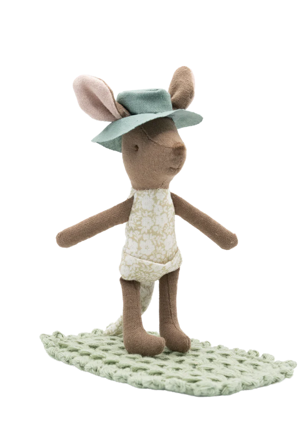 The Sunbaker | Kangaroo Doll & Beach Mat