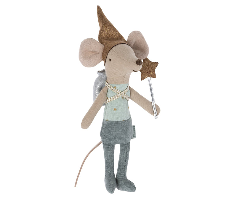 Tooth Fairy Mouse, Blue, TOYS, Maileg USA - All The Little Bows