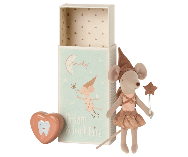 Tooth Fairy Mouse, Rose, TOYS, Maileg USA - All The Little Bows