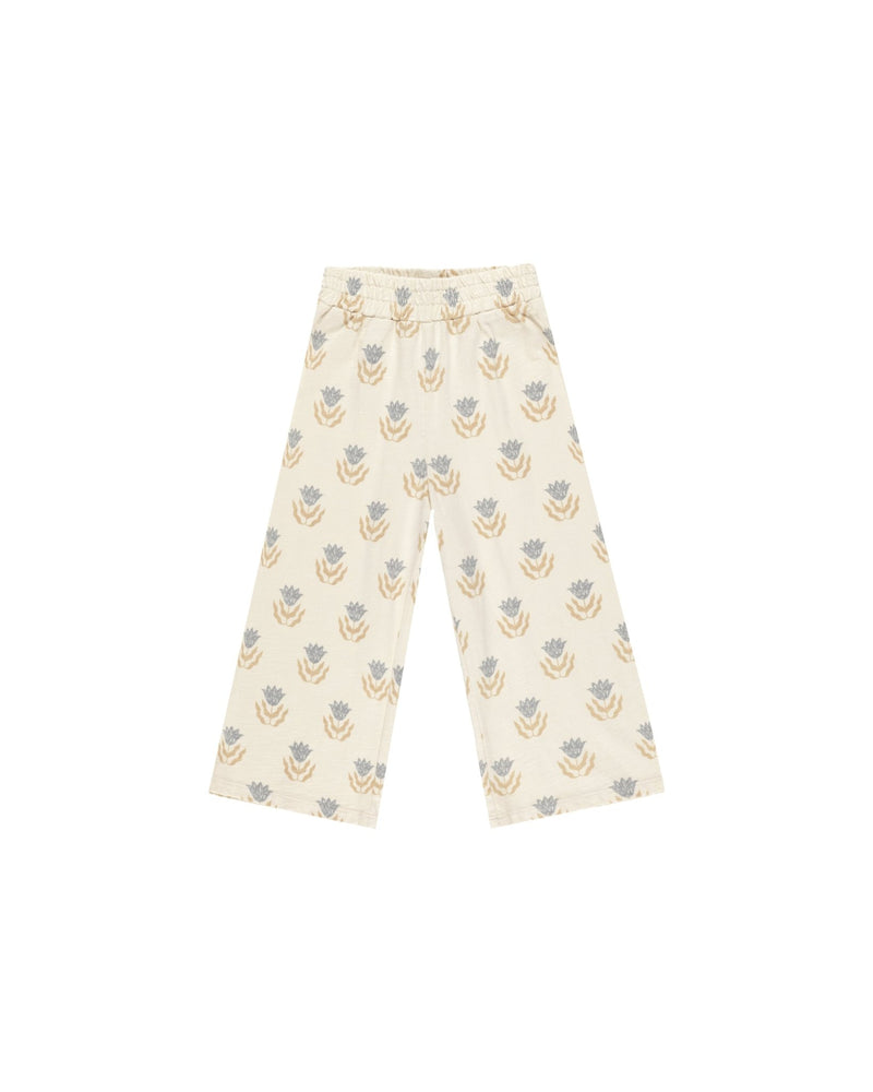 Wide Leg Pant || Flora, Girls Pant, Rylee + Cru - All The Little Bows
