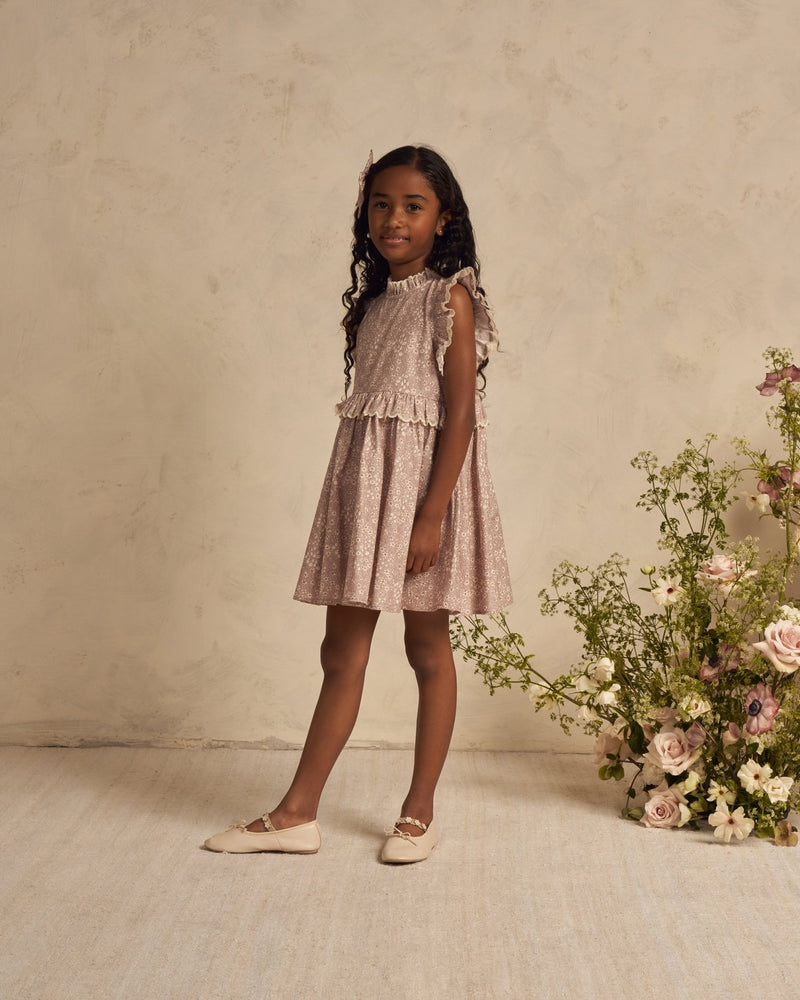 Alice Dress || Lavender Bloom, , Noralee - All The Little Bows