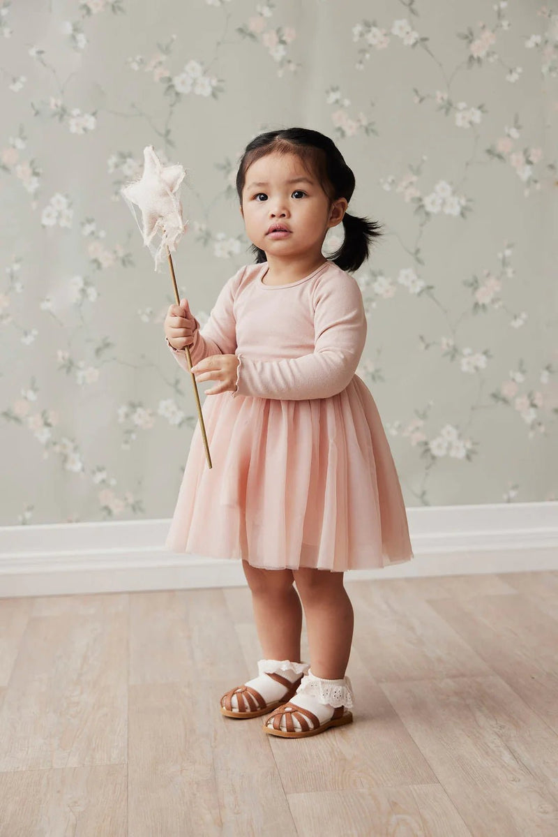 Anna Tulle Dress - Rosewater, , Jamie Kay - All The Little Bows