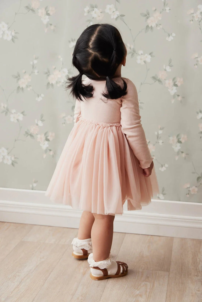 Anna Tulle Dress - Rosewater, , Jamie Kay - All The Little Bows