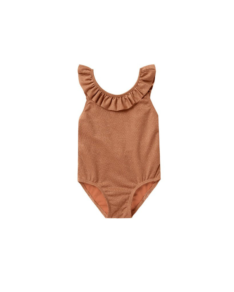 Arielle One Piece | Terracotta - Rylee + Cru - All The Little Bows