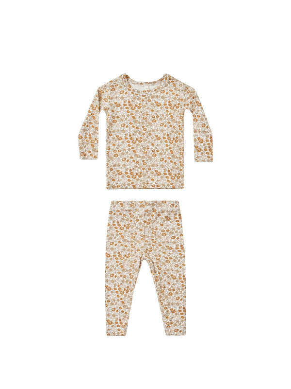 Bamboo Pajama Set || Marigold - Quincy Mae - All The Little Bows