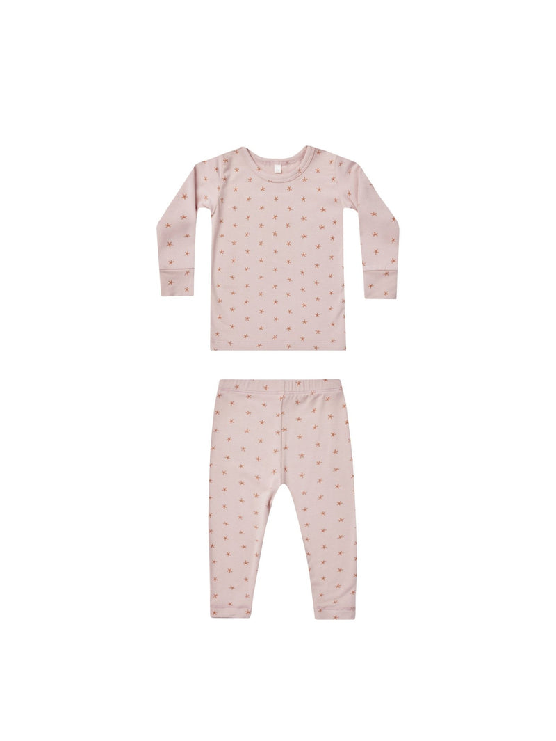 Bamboo Pajama Set || Twinkle, , Quincy Mae - All The Little Bows