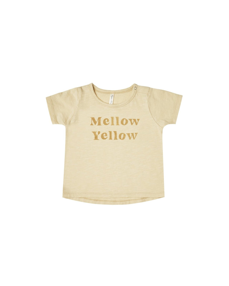 basic tee | mellow yellow - Rylee + Cru - All The Little Bows