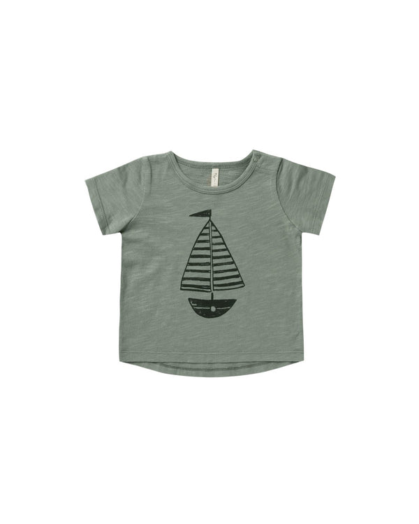 Basic Tee | Sailboat, , Rylee + Cru - All The Little Bows
