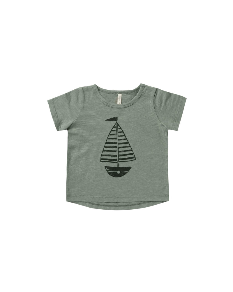 Basic Tee | Sailboat - Rylee + Cru - All The Little Bows