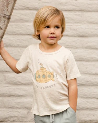 Basic Tee || Submarine, Baby / Toddler Top, Rylee + Cru - All The Little Bows