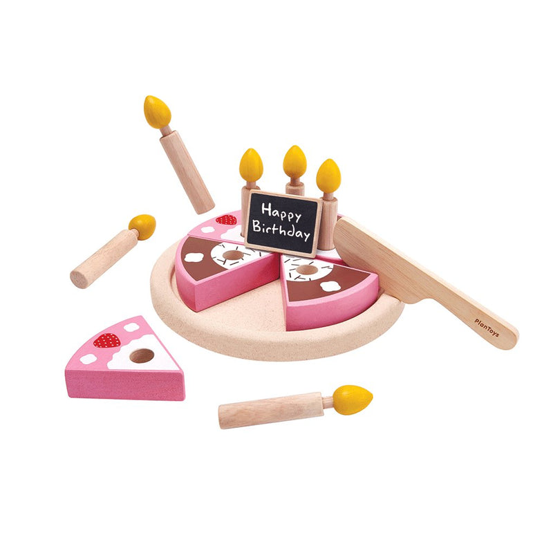 Birthday Cake Set, , PlanToys USA - All The Little Bows