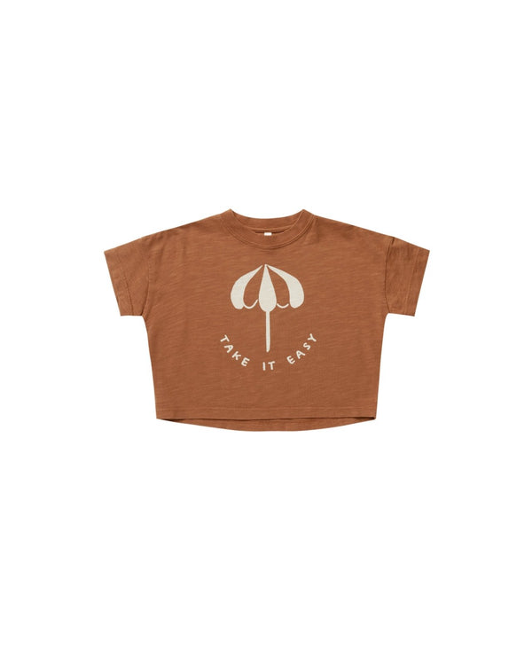 Boxy Tee | Take It Easy, , Rylee + Cru - All The Little Bows