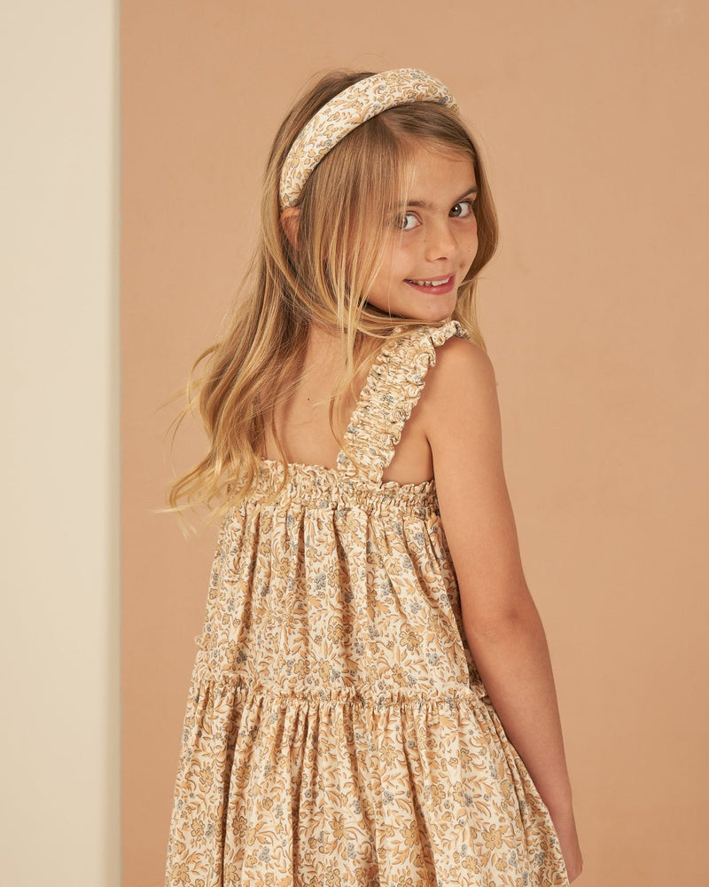 Cicily Dress || Blossom, Girls Woven Dress, Rylee + Cru - All The Little Bows