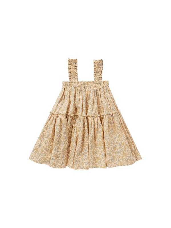 Cicily Dress || Blossom, Girls Woven Dress, Rylee + Cru - All The Little Bows