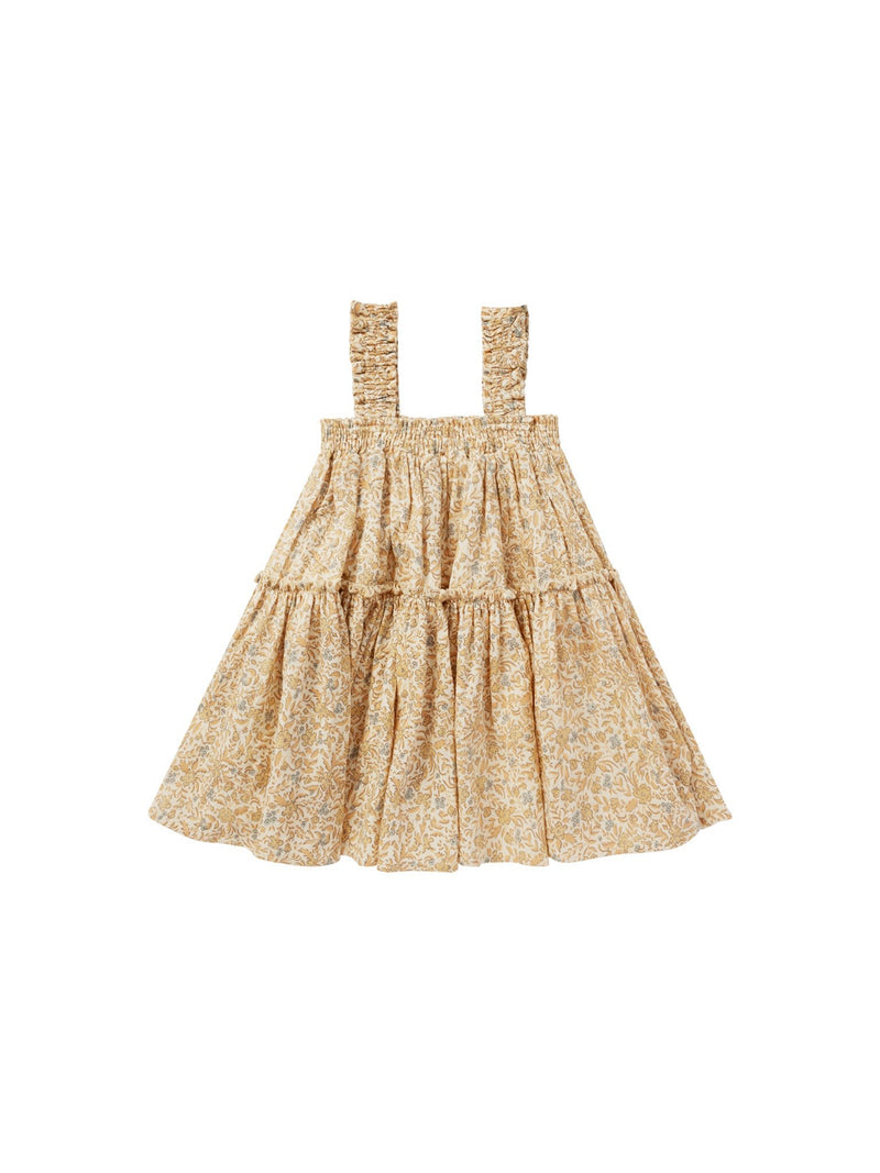 Cicily Dress || Blossom, Girls Woven Dress, Rylee + Cru - All The Little Bows