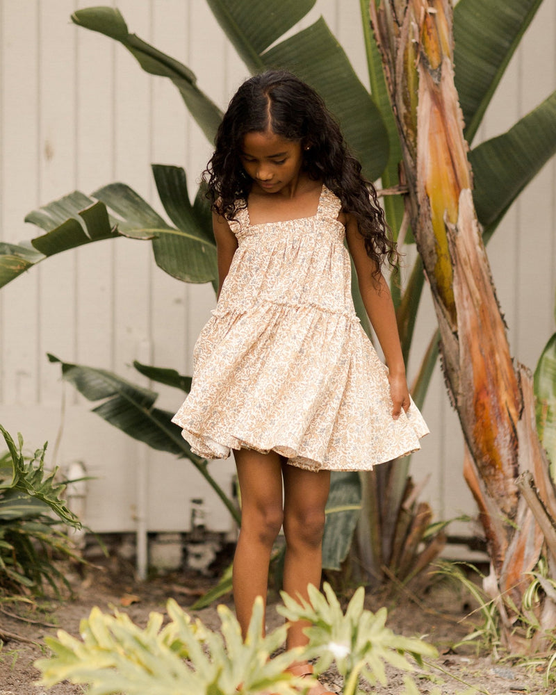 Cicily Dress || Blossom, Girls Woven Dress, Rylee + Cru - All The Little Bows