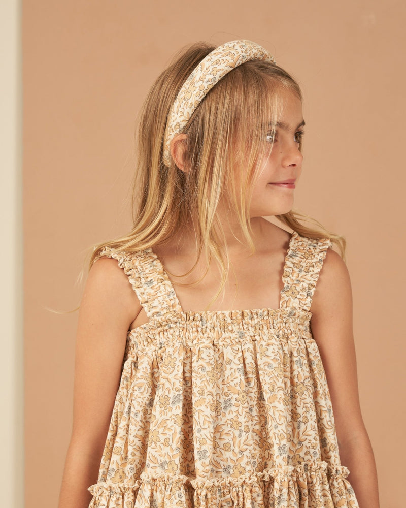 Cicily Dress || Blossom, Girls Woven Dress, Rylee + Cru - All The Little Bows