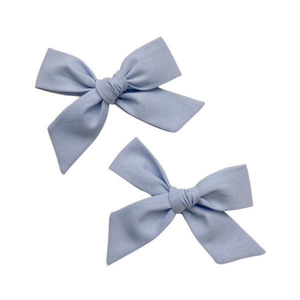 Classic Bow | Bluebell Solid, , All The Little Bows - All The Little Bows