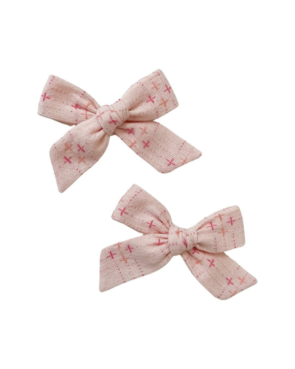 Classic Bow | Blush + - All The Little Bows - All The Little Bows