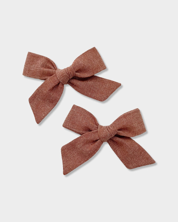 Classic Bow | Cinnamon, , All The Little Bows - All The Little Bows