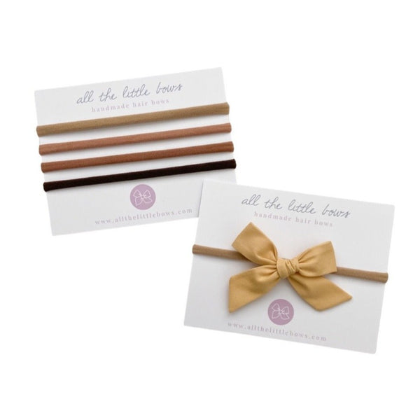 Classic Bow | Mustard, , All The Little Bows - All The Little Bows