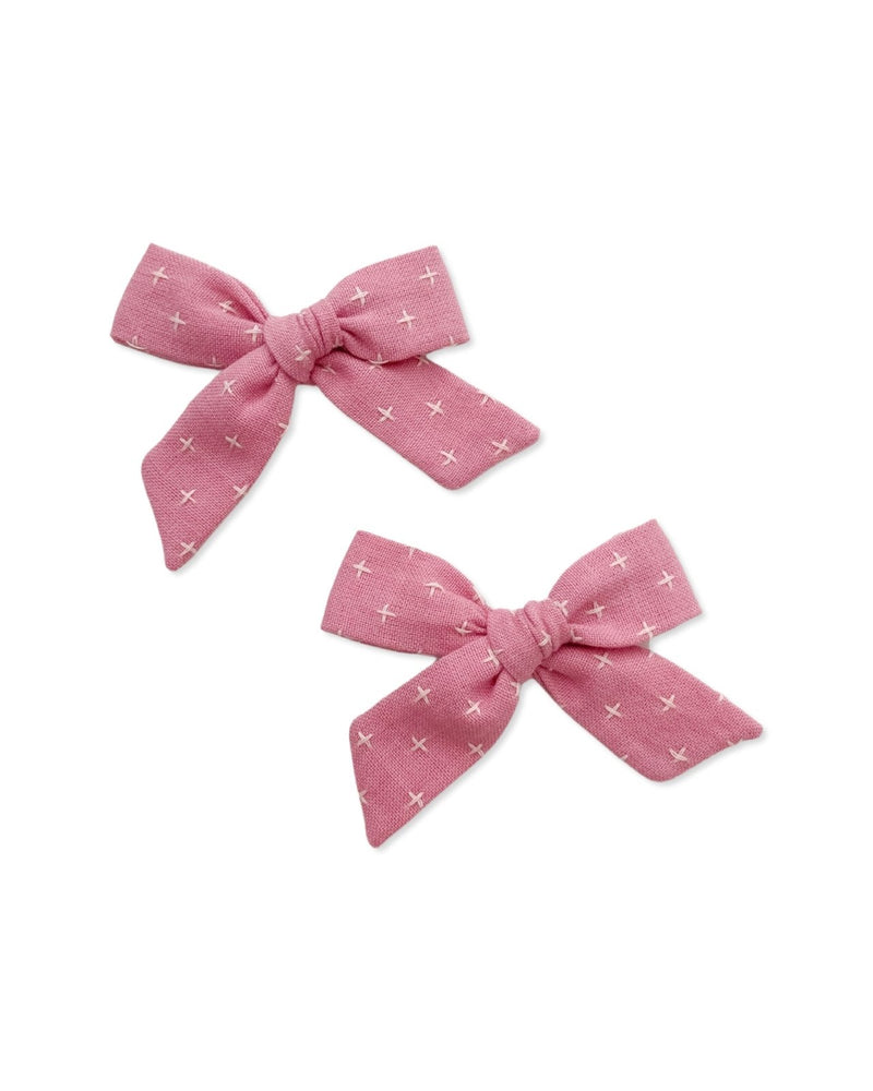 Classic Knot Bow | Cross My Heart - All The Little Bows - All The Little Bows