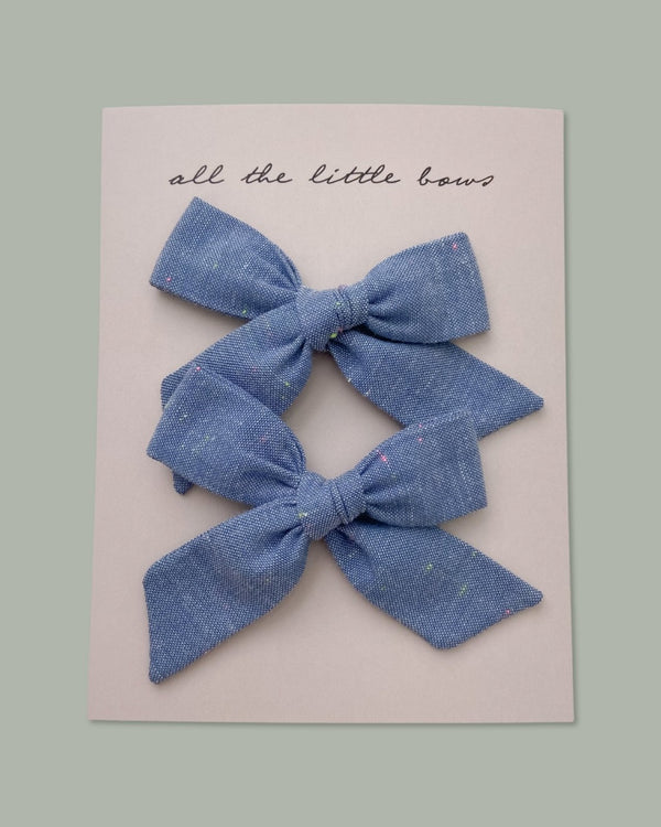Classic Knot Bow | Pixie Dust, , All The Little Bows - All The Little Bows