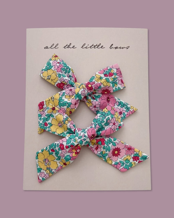 Classic Knot Bow | Primrose, , All The Little Bows - All The Little Bows