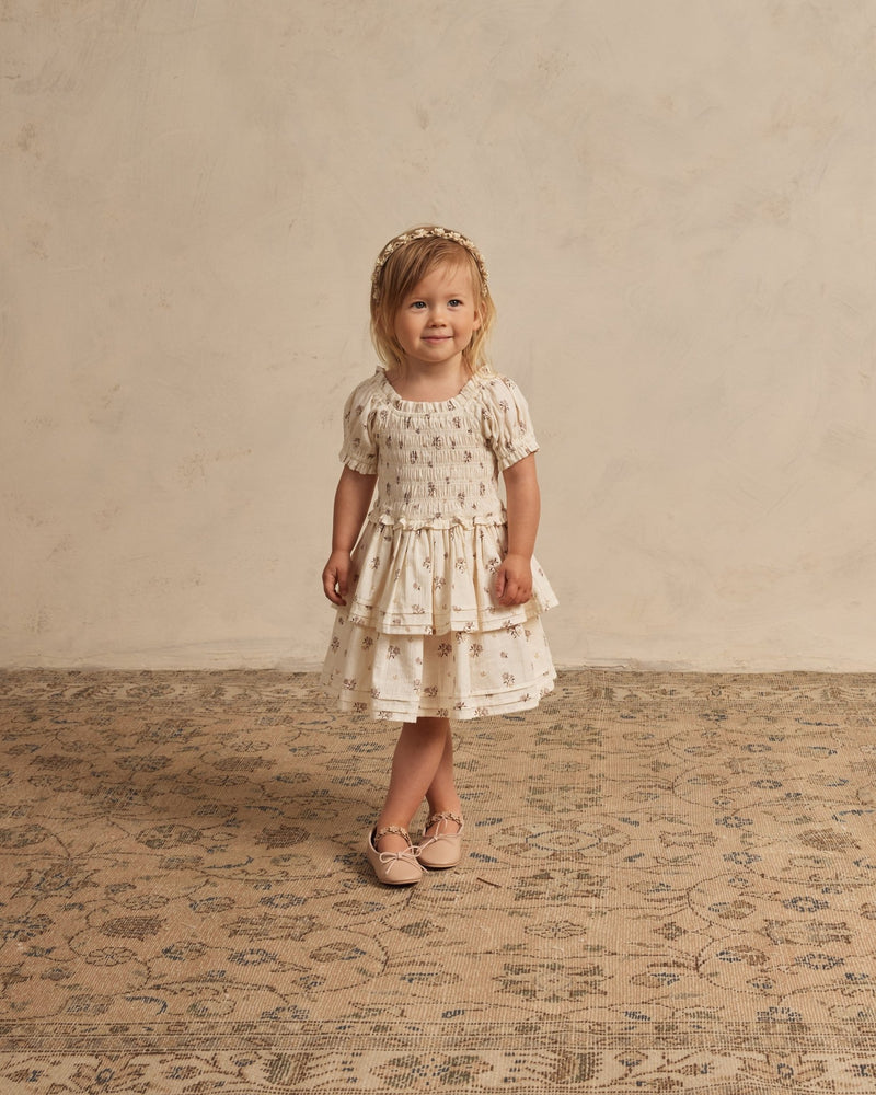 Cosette Dress || Rose Ditsy, , Noralee - All The Little Bows