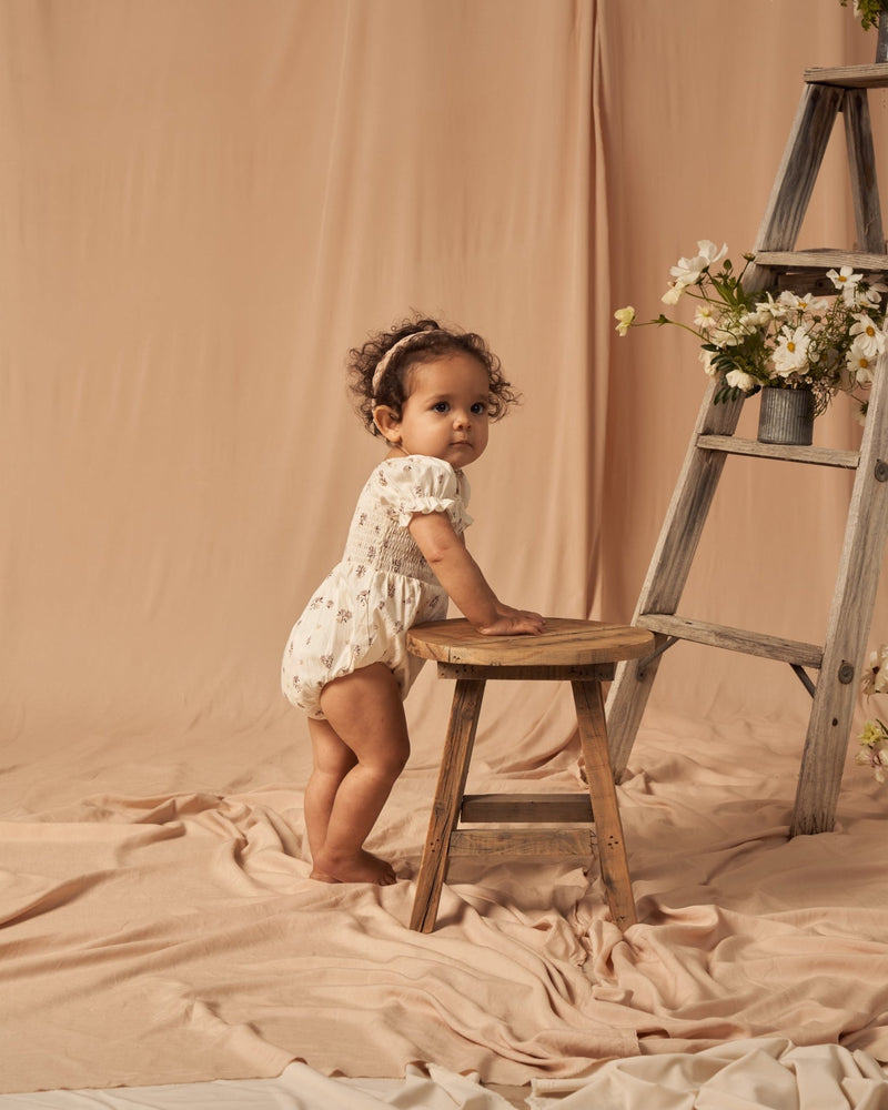 Cosette Romper || Rose Ditsy, , Noralee - All The Little Bows