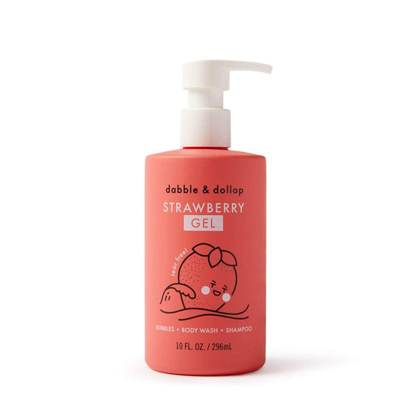 Dabble & Dollop - Strawberry Shampoo, Bubble Bath & Body Wash - Dabble & Dollop - All The Little Bows