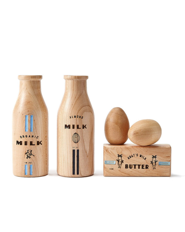 Dairy Play Food Set - Milton & Goose - All The Little Bows