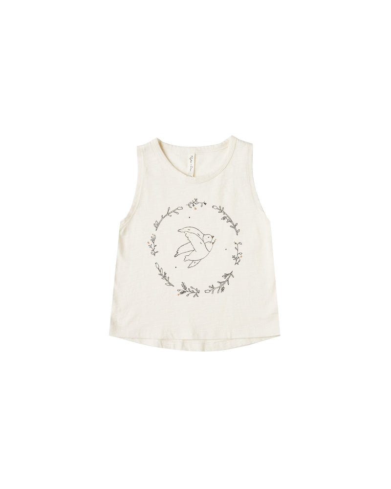 dove tank | ivory - Rylee + Cru - All The Little Bows