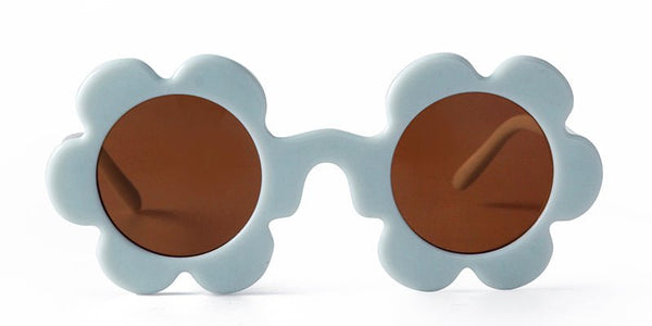 Flower Child Sunglasses | Light Blue, , All The Little Bows - All The Little Bows
