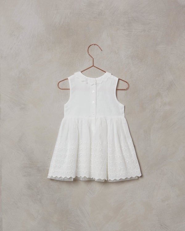 Georgia Dress | White - Noralee - All The Little Bows