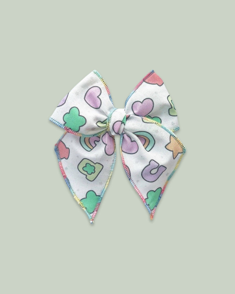 Girls Hair Bow || Lucky Charms, , Lady Eleanor & Co - All The Little Bows