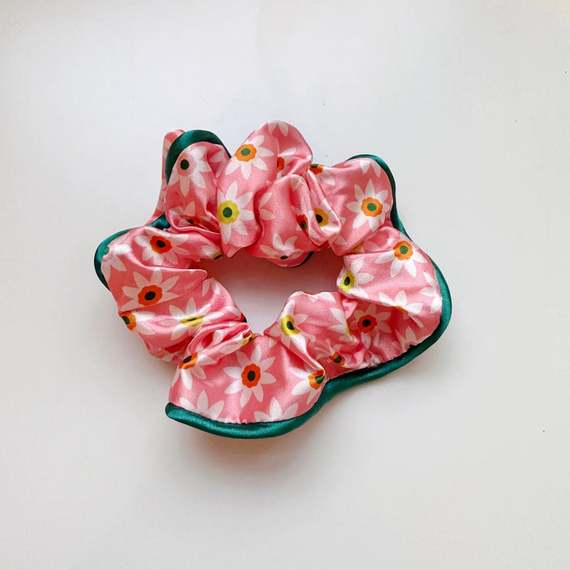 Hair Scrunchie || Blossom, , Have A Nice Day - All The Little Bows