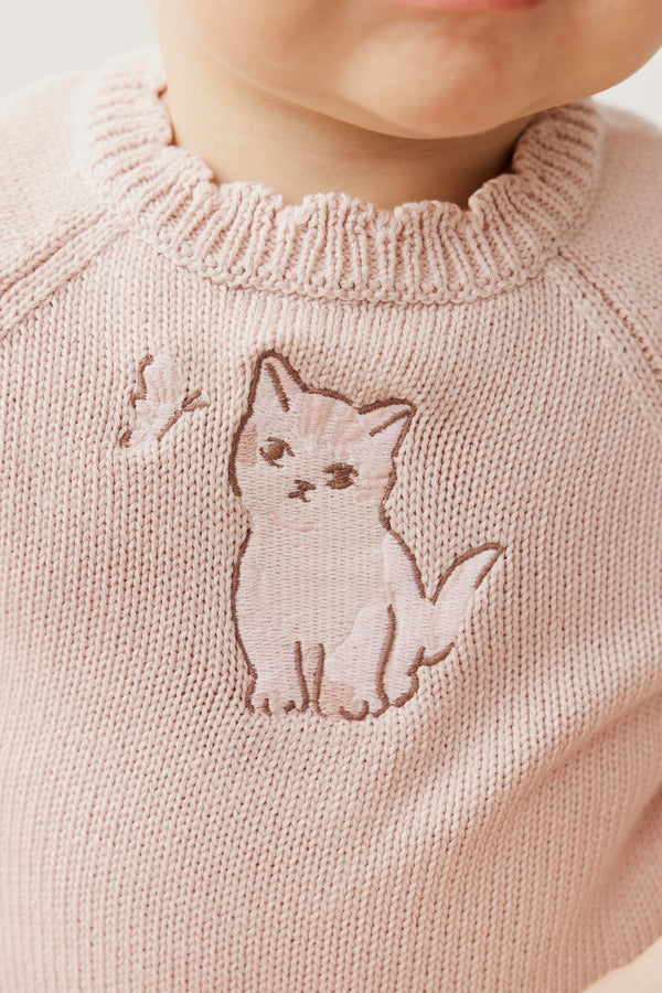 Juliet Jumper (Kitten Sweater) - Pink Clay, , Jamie Kay - All The Little Bows