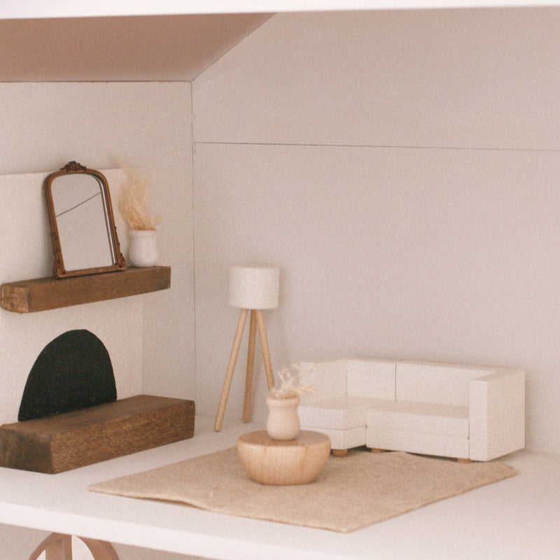 Living Room Dollhouse Furniture Set, Dollhouse, Milton & Goose - All The Little Bows