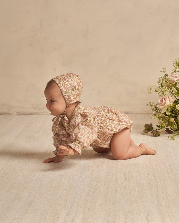 Luna Romper || Wildflowers, , Noralee - All The Little Bows