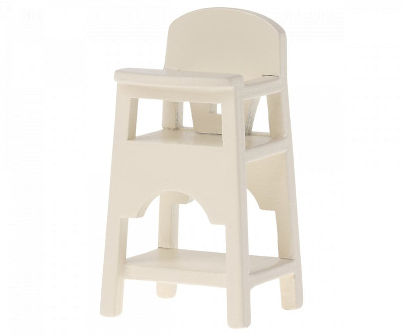 Maileg | Baby Mouse High Chair, Off White - Maileg - All The Little Bows