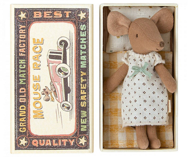 Maileg | Big Sister Mouse in Matchbox (2023), , Maileg - All The Little Bows