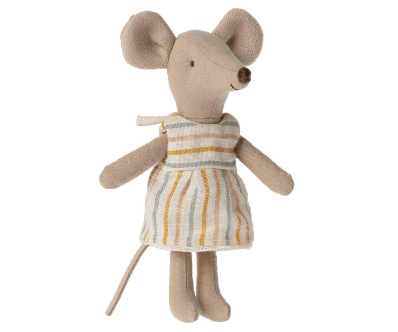 Maileg | Big Sister Mouse in Matchbox, , Maileg - All The Little Bows