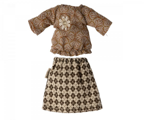 Maileg | Blouse & Skirt for Grandma Mouse - Maileg - All The Little Bows