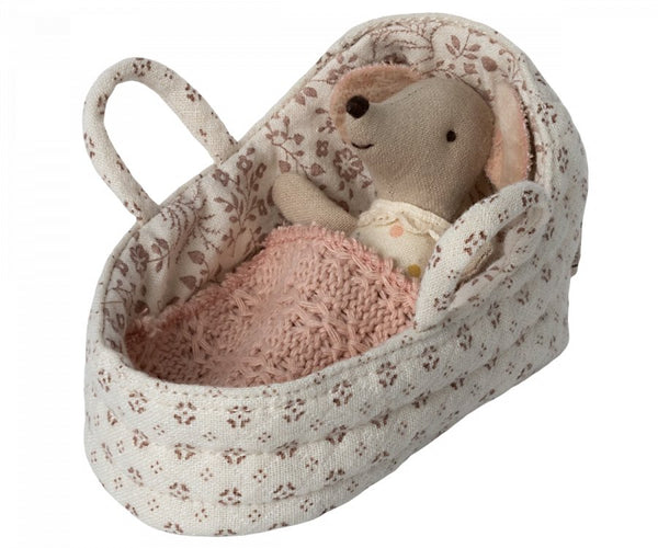 Maileg | Carrycot, Baby Mouse - Maileg - All The Little Bows