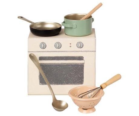 Maileg | Cooking Set, , Maileg - All The Little Bows
